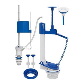 Kit Mecanismo Completo Blukit Universal para Caixa Acoplada, Acionamento Superior em Oferta na Shopee