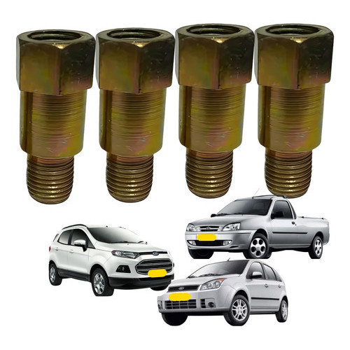 Kit Tucho Prolongador Vela Fiesta Ka Courier Zetec Rocam