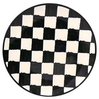 Jogo de 6 Pratos Rasos 26 cm Oxford Unni Damas em Oferta na Shopee