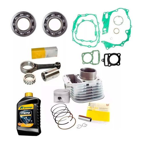 Kit Cilindro Motor Biela Juntas Honda Cg Today 83 Ate 1991