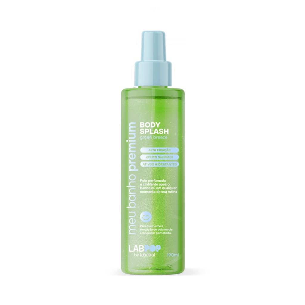 Body Splash Meu Banho Premium Green Breeze 190ml - LabPop by Labotrat