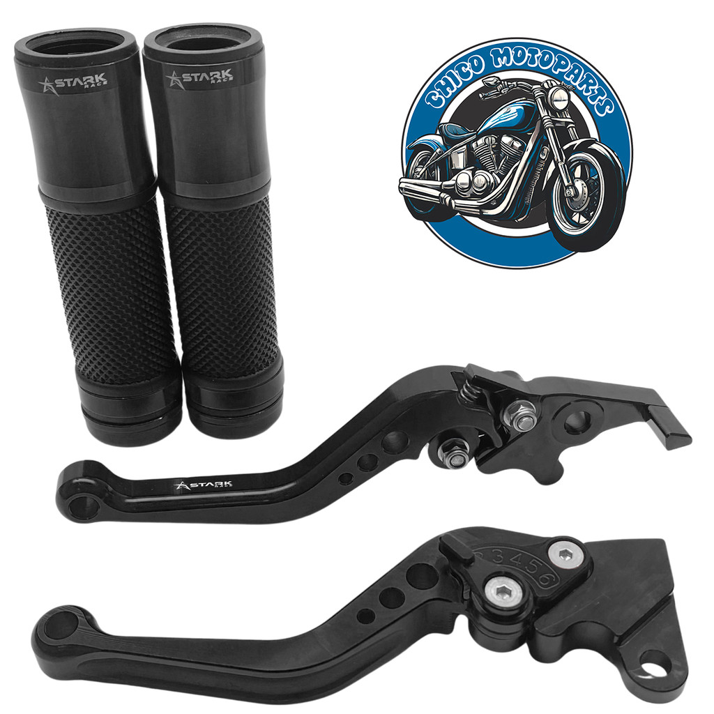 Kit Manete Manopla Esportivo Cb300r Cbx 200 Strada Cbx 250 Twister