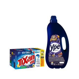 Kit Lava Roupas 2,2kg Primavera + Amaciante Intenso 2L Ypê em Oferta na Shopee