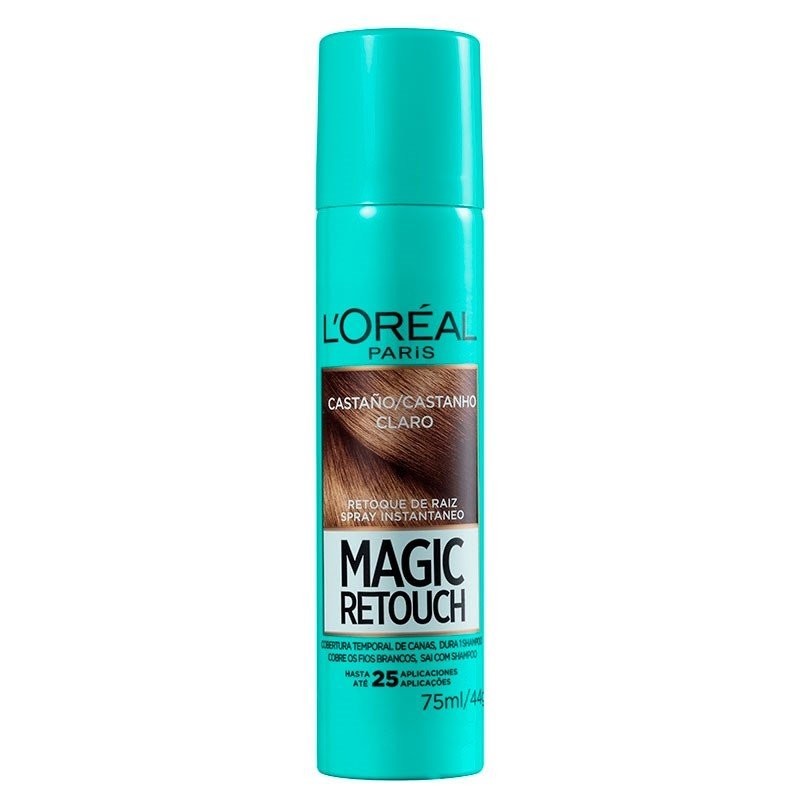 Retoque De Raiz Magic Retouch L'Oréal Castanho Claro - Beauty