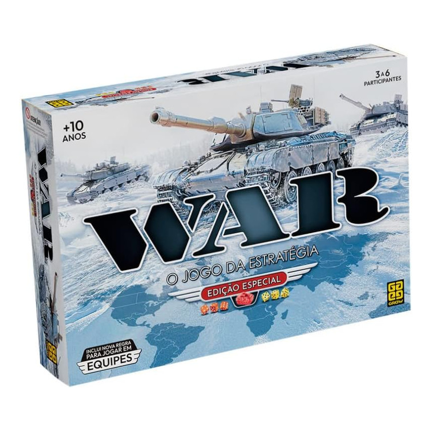 Jogo War Edição Especial - Grow