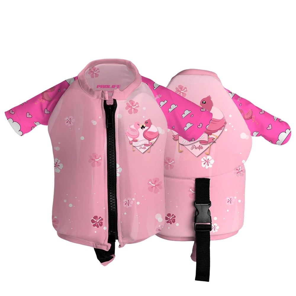Camisa Flutuadora Infantil Floater Flamingo - Prolife