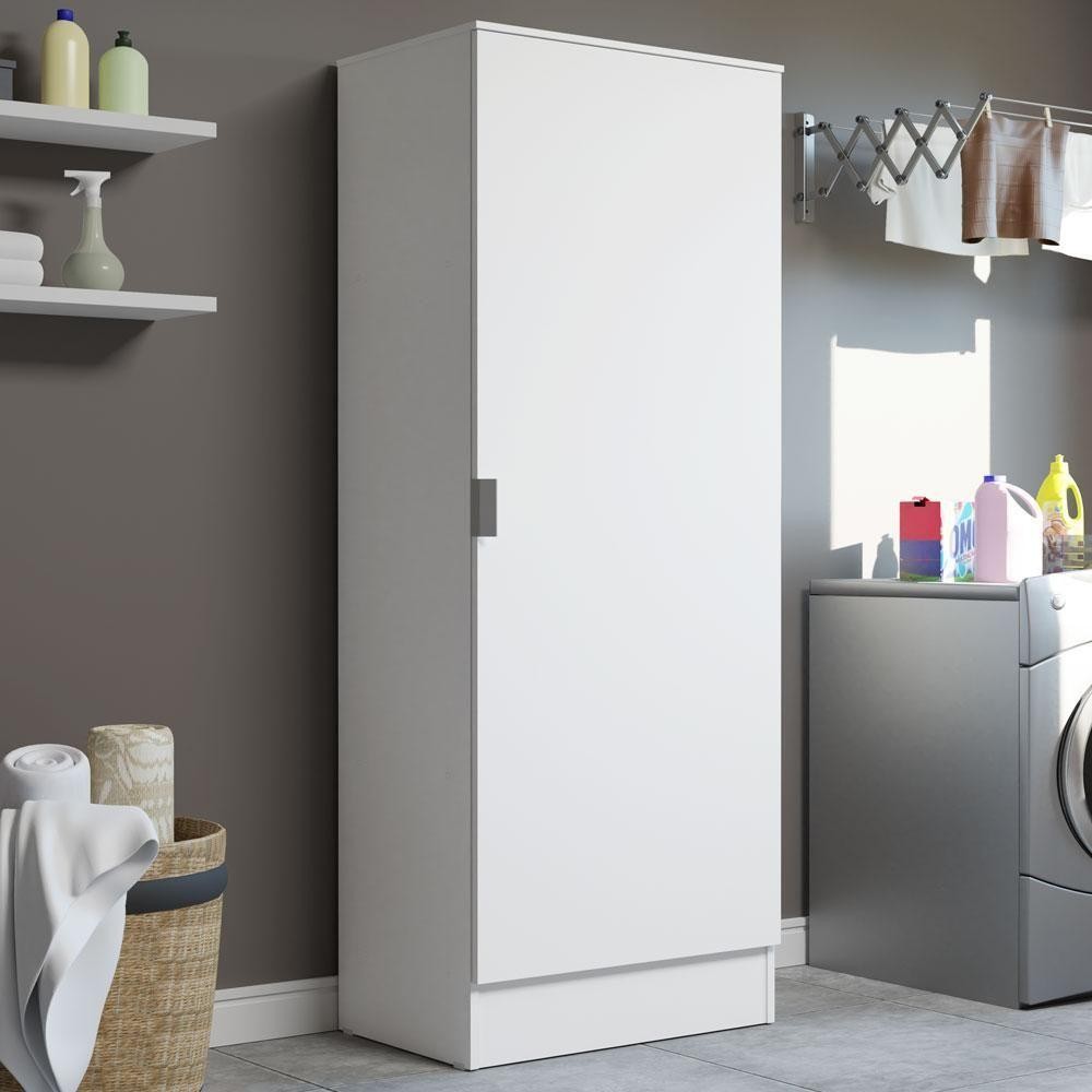 Sapateira Armário Multiúso Isis 1 Porta - Branco Branco em Oferta na Shopee