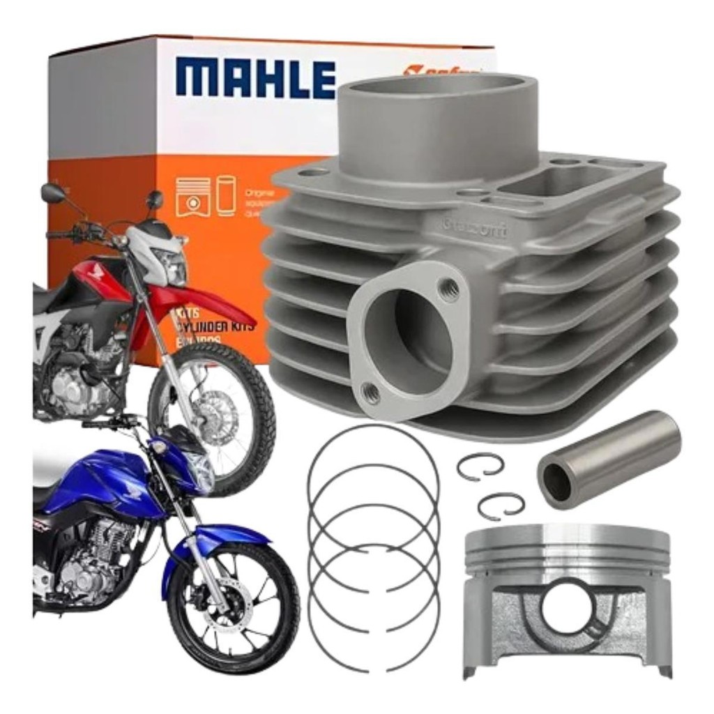 Kit Cilindro Motor CG TITAN FAN BROS 160 2014 à 2022 Original Metal Leve