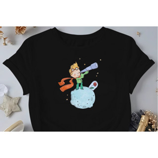 Camiseta 100% Algodão Básica O Pequeno Principe Feminina Lançamento Envio Rápido em Oferta na Shopee