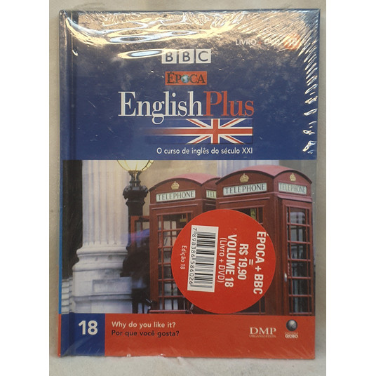 Livro English Plus BBC Volume 18 - Livro + DVD - BBC Época - Editora Globo