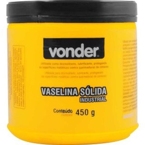 Vaselina Sólida Industrial 450 Grama Lubricante Pasta Vonder em Oferta na Shopee
