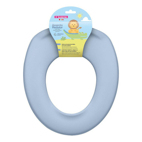 Assento Redutor Infantil Sanitário Azul Baby Sanremo