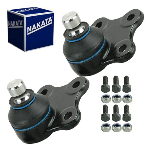 Par Pivô Suspensão Dianteira Original Nakata Ecosport 2003 2004 A 2013 Fiesta 2002 2003 A 2014 Ka 2008 2009 A 2014 em Oferta na Shopee