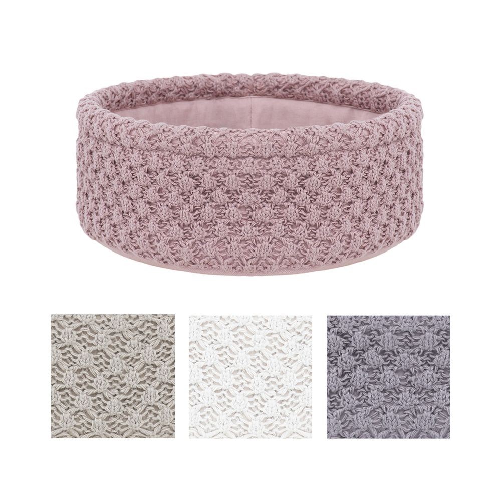 Cesto 10x25cm Buddemeyer Tricot Manu - Home & Living