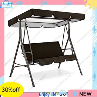 🌹Guarda-Sol Para Swing Pew 2/3 Lugares Jardim Balanço Cadeira Capa Poliéster Tafetá Ferramentas De Dossel À Prova D'água