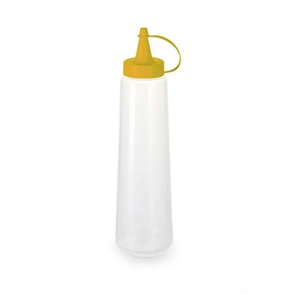 Bisnaga para Molhos e Condimentos Amarela 400ml - Plasvale
