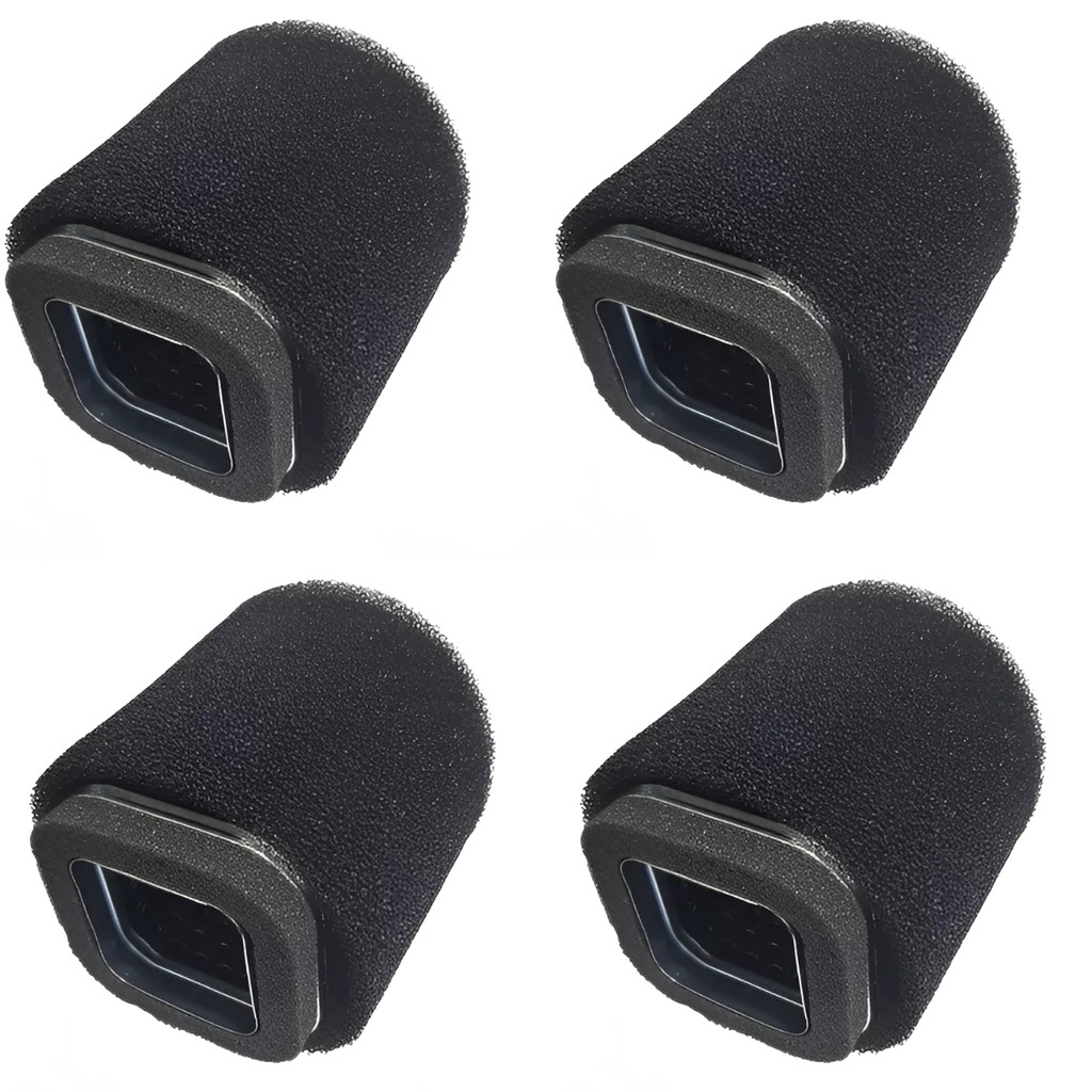 Kit Filtro Ar Ybr125 2000 A 2008 Factor125 2009 A 2013 4 Uni