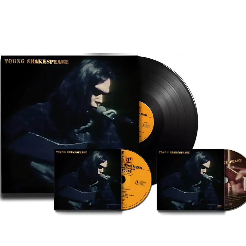 Box Neil Young Shakespeare Deluxe (Vinil + Cd + Dvd) Lacrado
