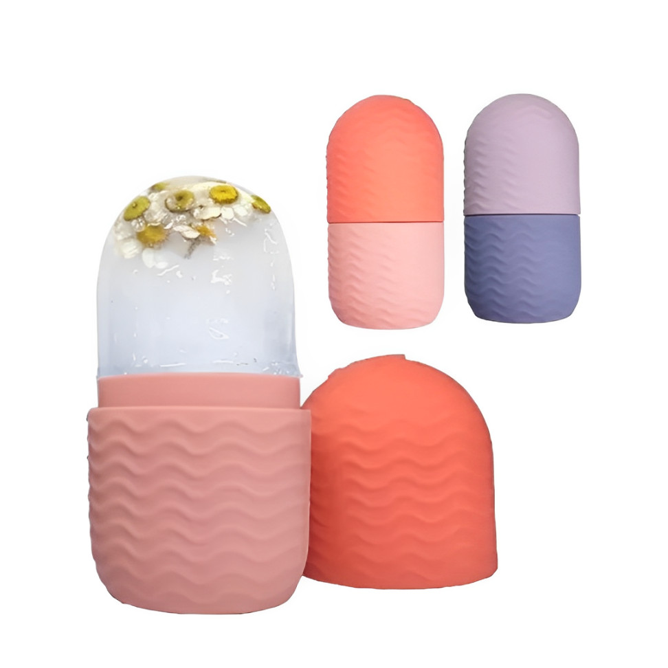 Rolo de Gelo Massageador Facial Refrescante