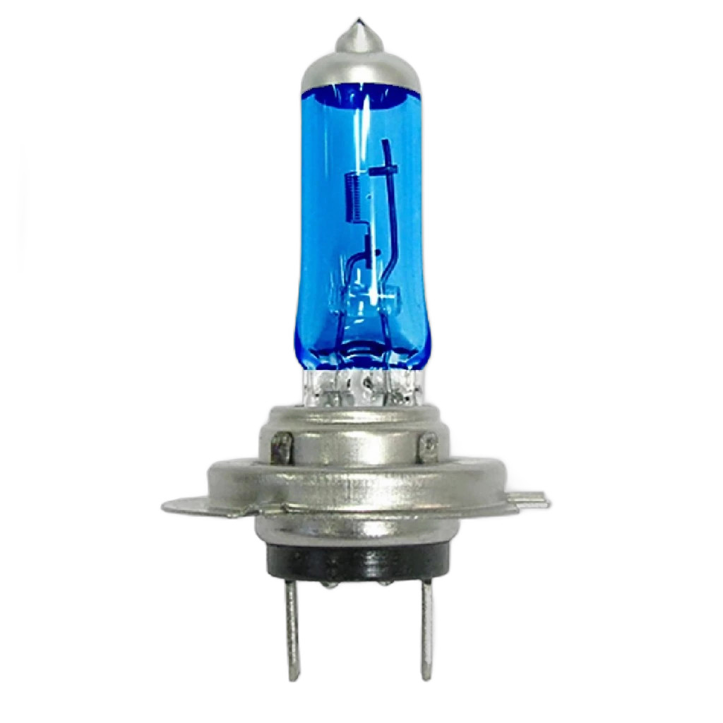 Lâmpada Halógena Azul H7 24v 70w C/ 2 Unid Farol