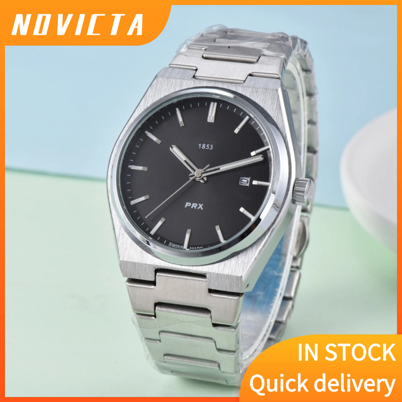 Relógio masculino relógio clássico Player série 40mm moda na moda relógio de pulso relógio de quartzo relógio mecânico