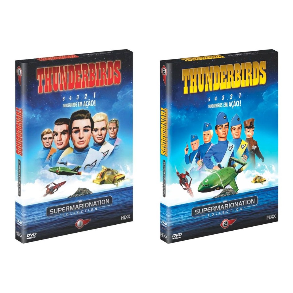 COMBO Thunderbirds: The Supermarionation - Vol 1 e Vol 2 (DVD)