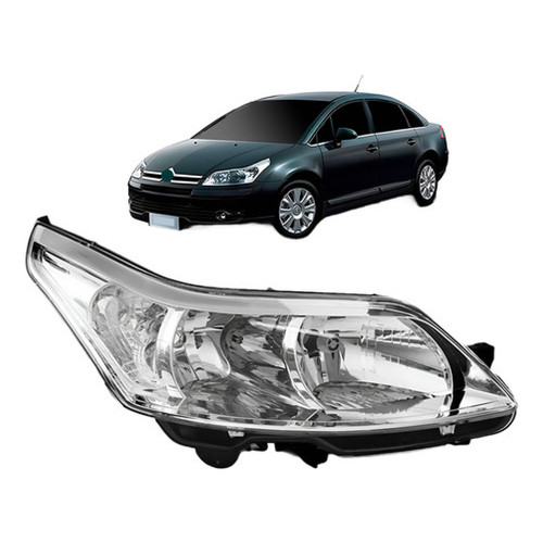 Farol C4 2008 Até 2014 Pallas Hatch Eletrico Com Motor