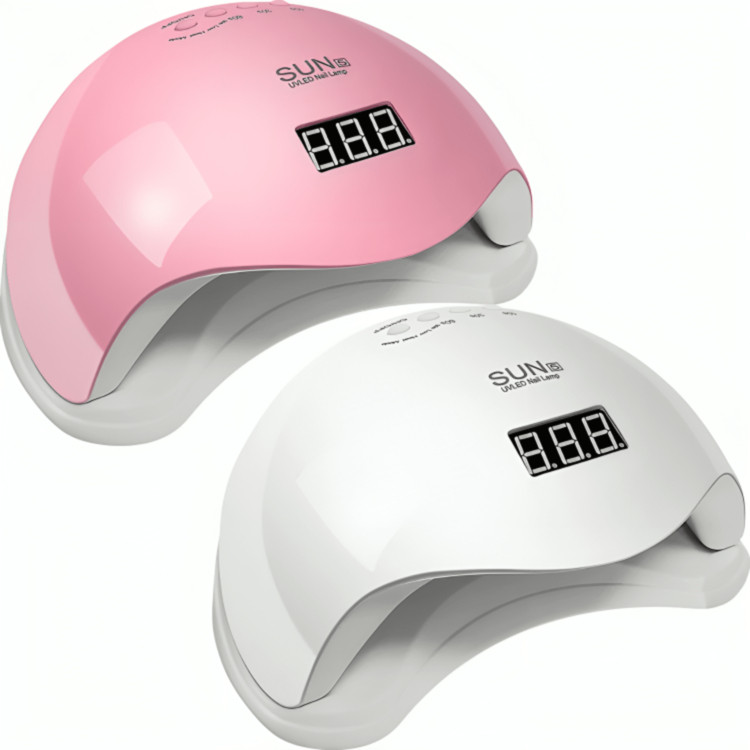 Cabine de LED UV Sun 5 Digital 48w Unha Gel Acrigel Secagem Rápida Cabine de Unhas Gel Uv Cabine