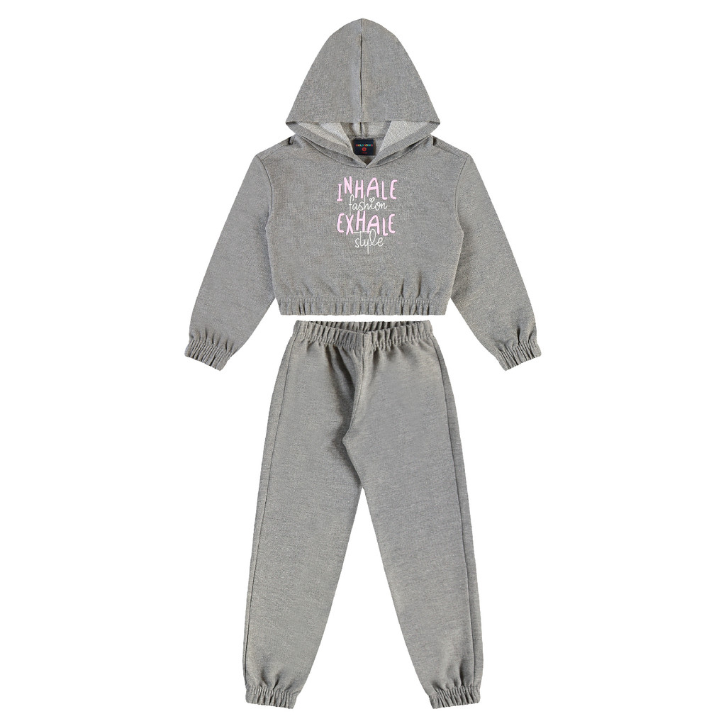 Conjunto Infantil Jaqueta e Calça Guloseima