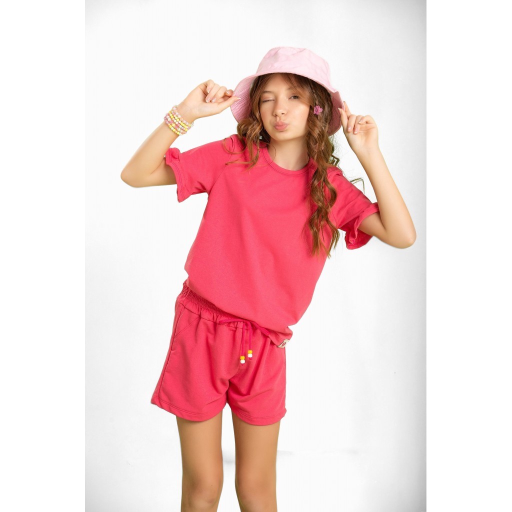 Conjunto Infantil Feminino Miçangas Delicadas em Oferta na Shopee