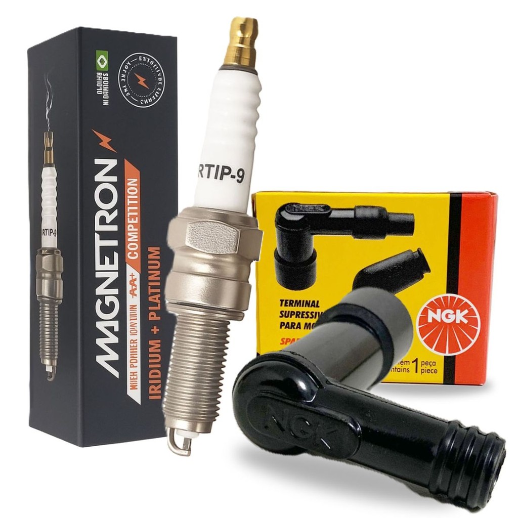 Vela Iridium + Cachimbo Pcx 150 2019-2023 em Oferta na Shopee