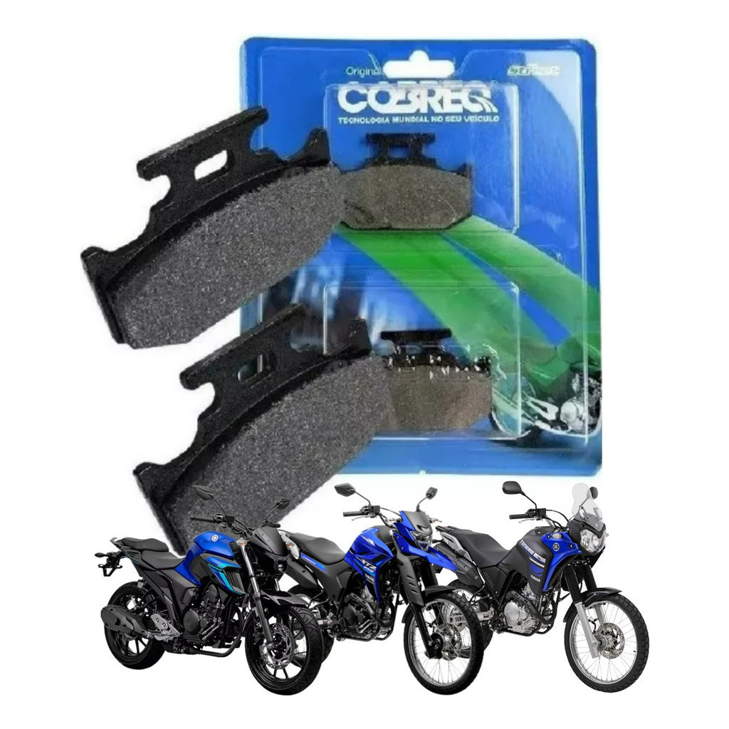 Pastilha Freio Traseira Fazer Lander Tenere 250 Cobreq em Oferta na Shopee