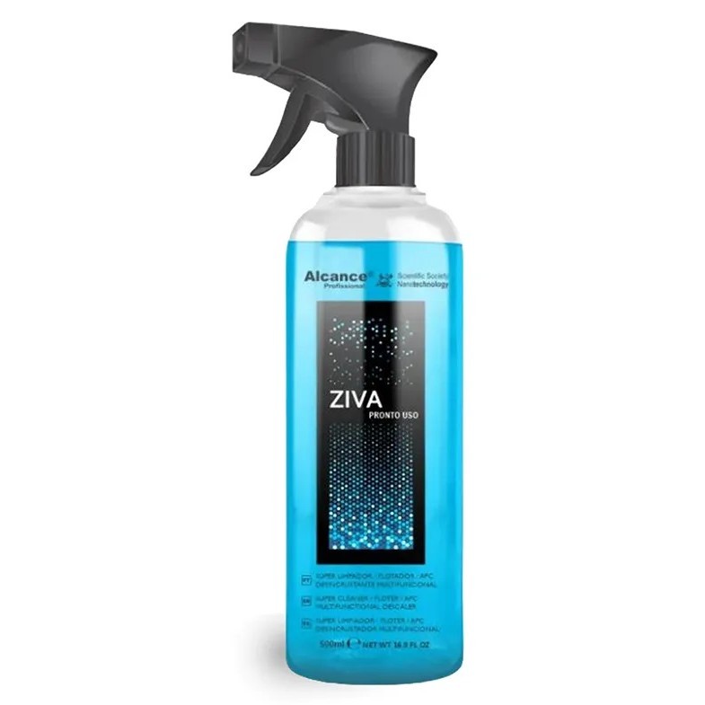 Ziva PRONTO USO Super Limpador/Flotador/APC Desincrustante Multifuncional 500ml - Alcance