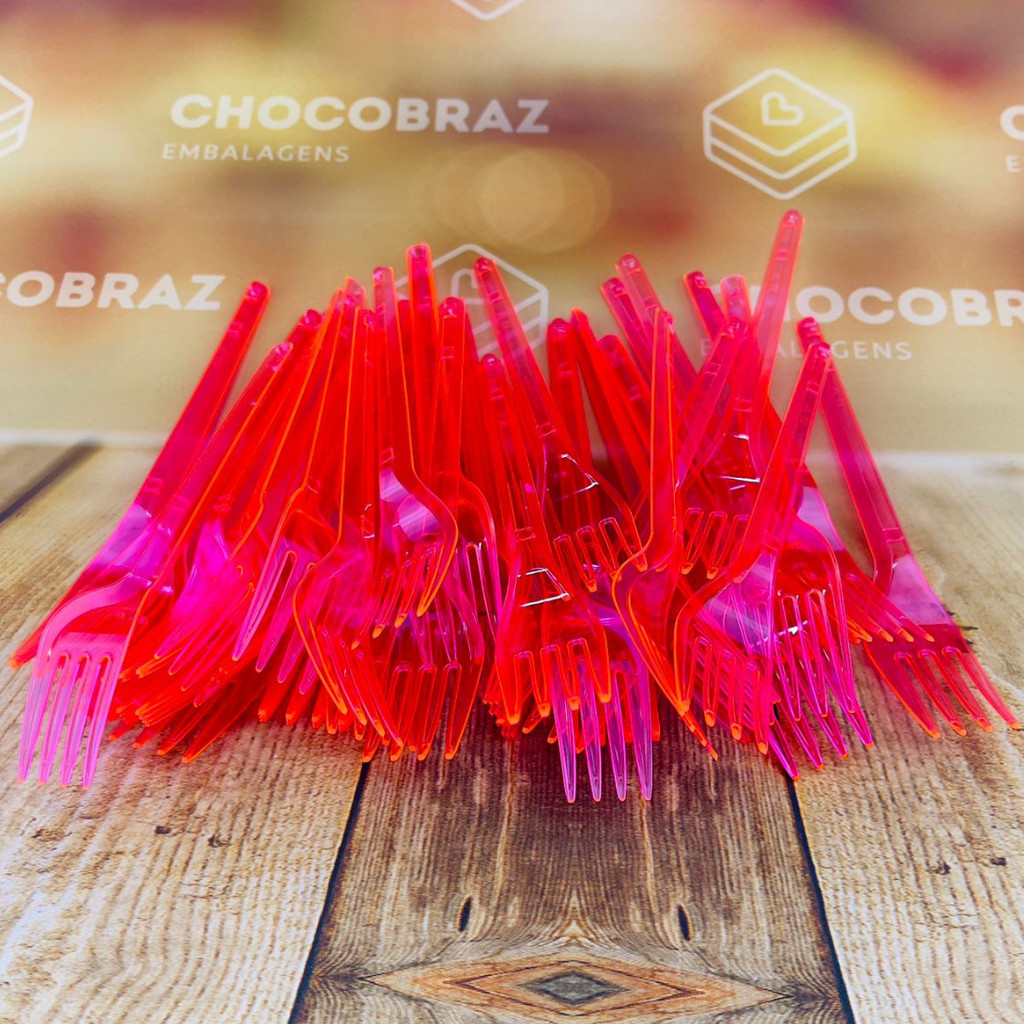 50~250 GARFO SOBREMESA PS NEON ROSA BELLO FESTAS em Oferta na Shopee