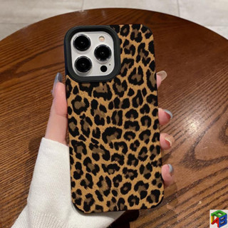 Impressão De Leopardo Marrom Adequada Para AppleiPhone11promax 12/13pro 14plus 15/16promax Capa De Telefone XsMax Protet em Oferta na Shopee