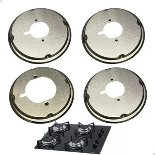 Kit Suporte Inox Fogão Cooktop Fischer 4 Bocas 1519 Original