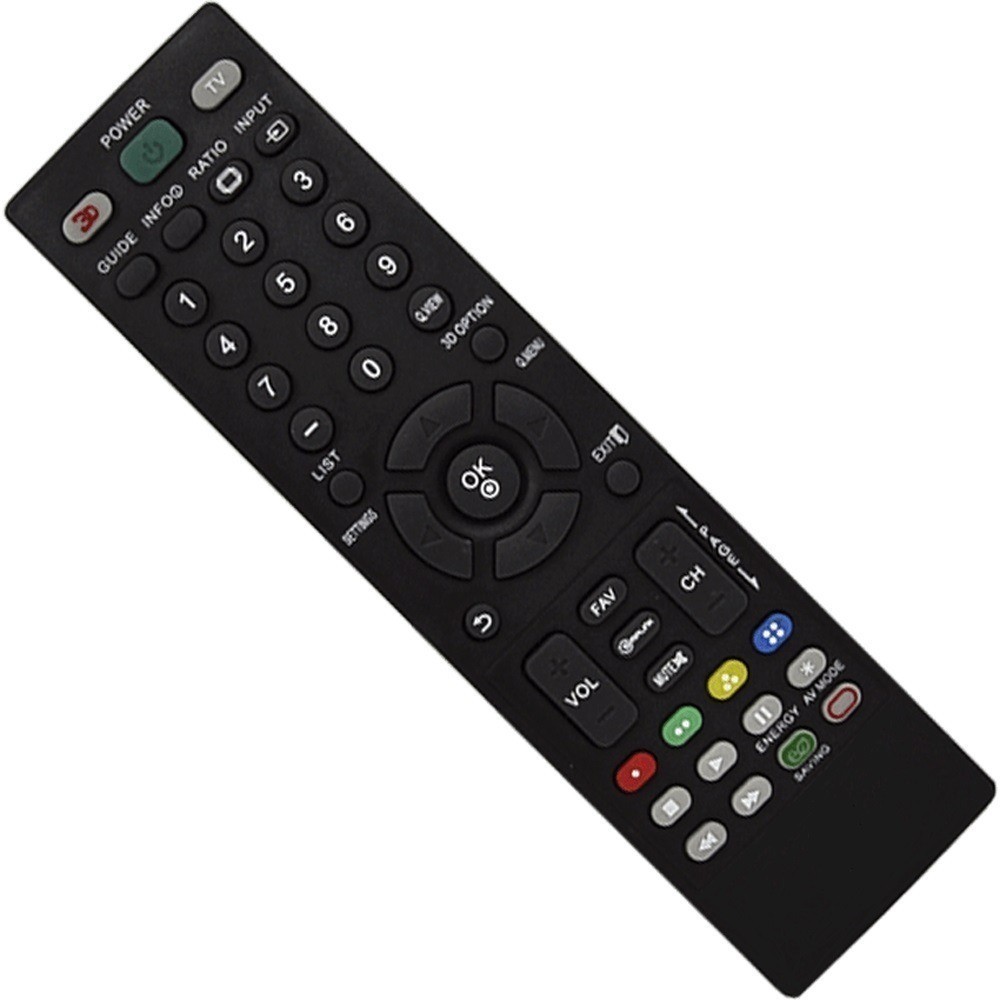 Controle Compatível Tv LG 32lm3400 42lm3400 32ls3400 Lcd