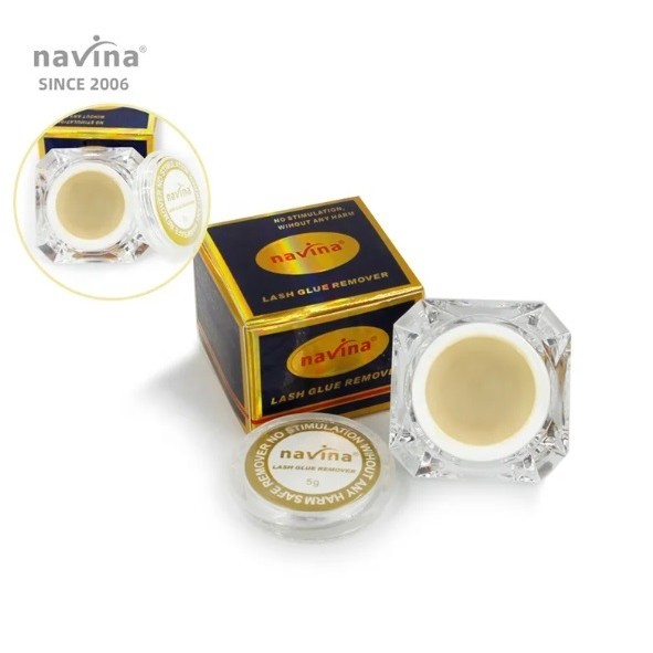 Removedor de Cílios em Creme - Navina - Dourado