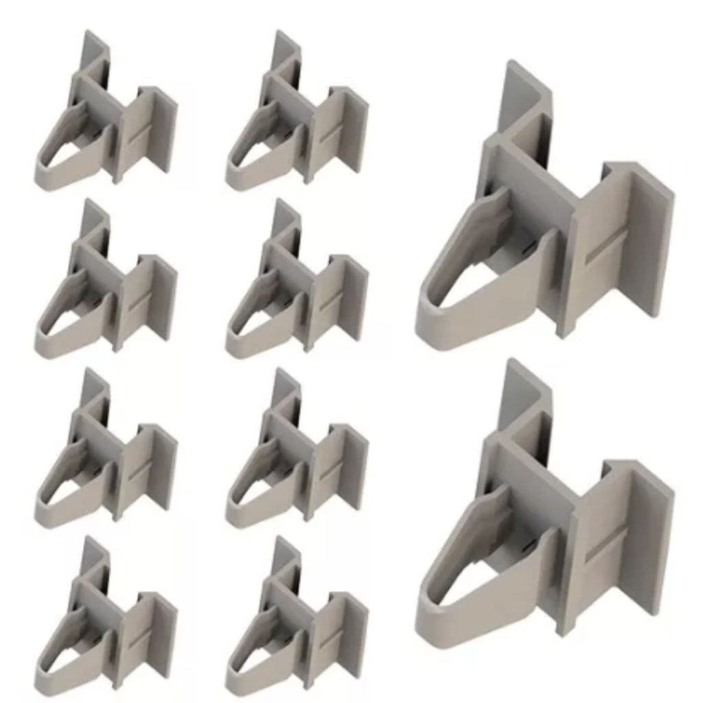 kit 10 Presilhas Soleira Interna Porta Citroen C3 C5 Ds3