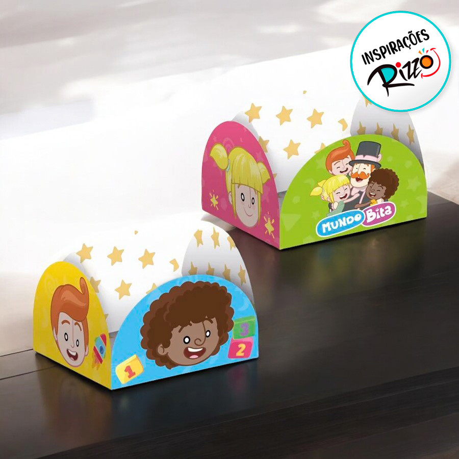 Porta Forminha - Mundo Bita 2 - 50 unidades - Regina - Rizzo — imagem 2 de 2