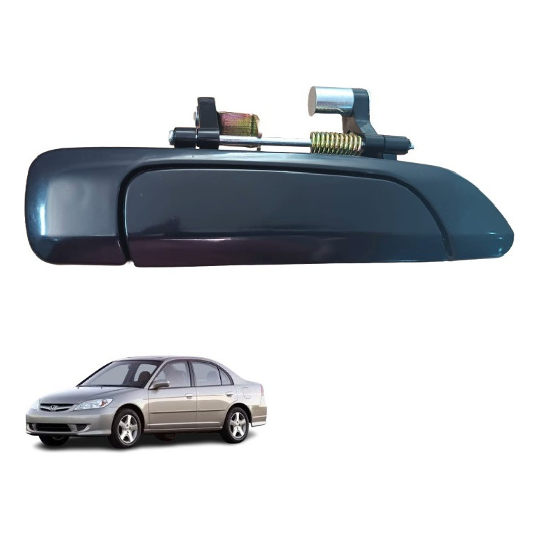 MAÇANETA PUXADOR TRASEIRA DIREITA PASSAGEIRO HONDA CIVIC 2001 2002 2003 2004 2005 2006