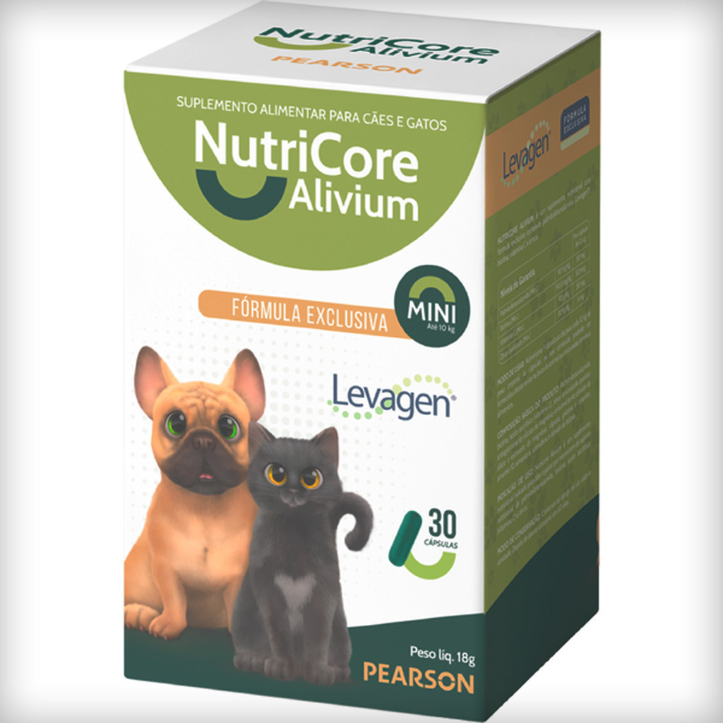 NutriCore Alivium Mini Suplemento Alimentar - 30 Cápsulas em Oferta na Shopee