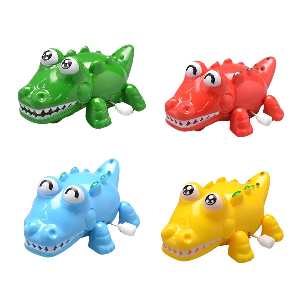 Brinquedo Infantil Crocodilo a Corda Sortido e Unitário Coloria - 310500905 em Oferta na Shopee
