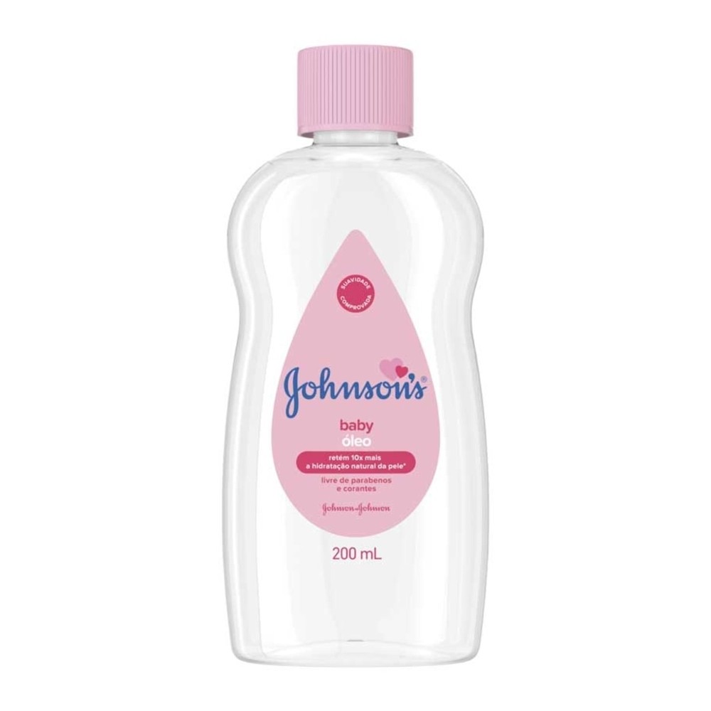 Oleo Johnson's Baby Puro 200ml em Oferta na Shopee