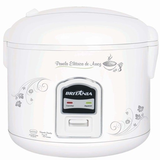 Panela De Arroz Britania 10 Xicaras 700w Branca