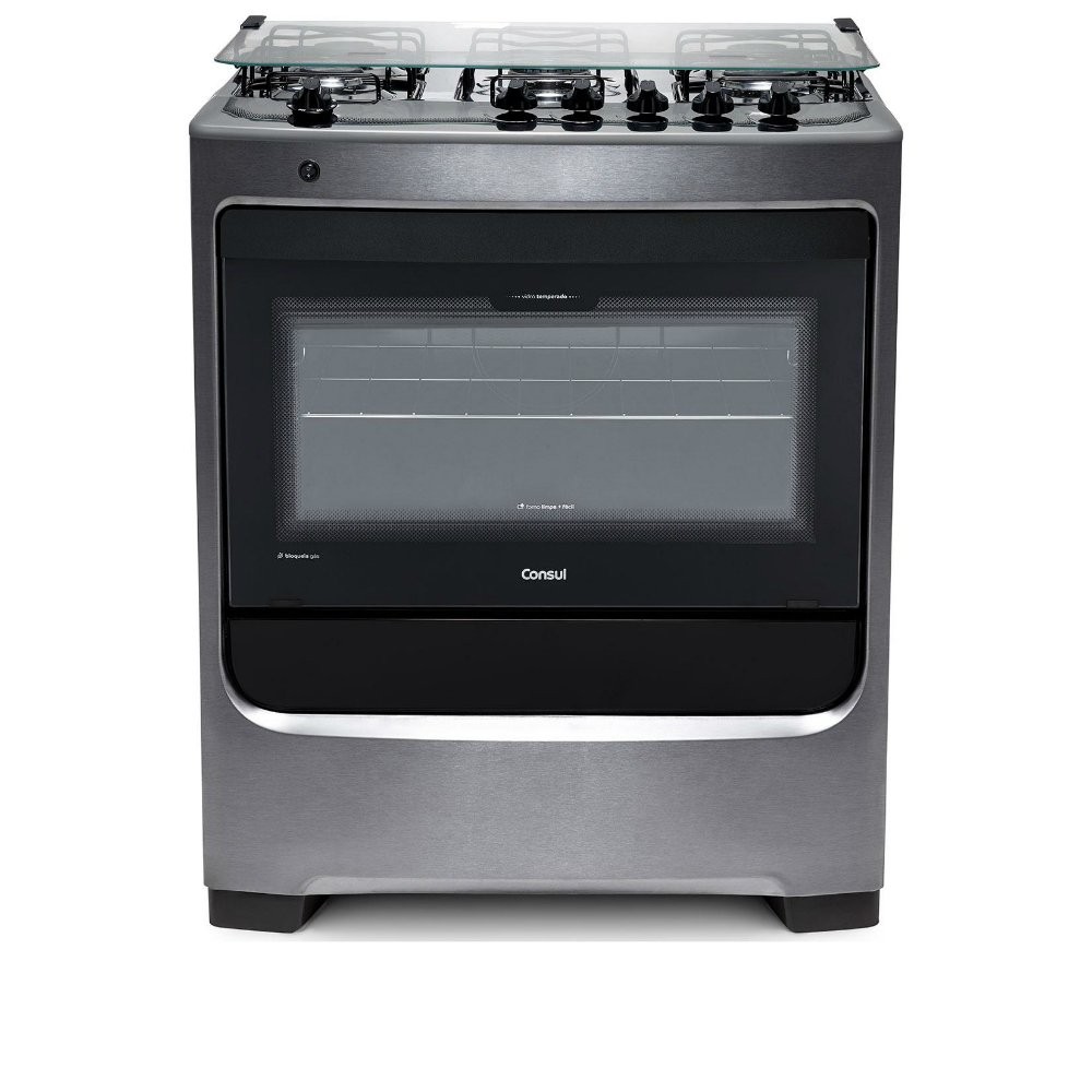 Fogão 5 Bocas Consul Acendimento Automático CFS5NAR em Oferta na Shopee