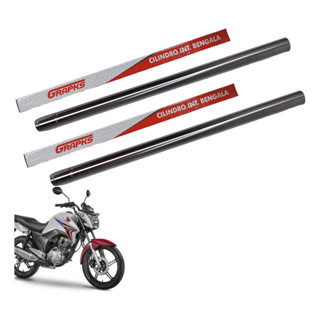 Par Tubo Interno Cilindro Bengala Honda Cg Titan Fan 150 2004 2005 A 2016 Original Grapks em Oferta na Shopee