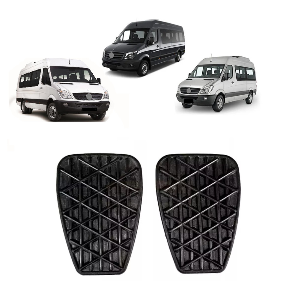 Kit Pedal Freio E Embreagem Sprinter 312 313 413 311 310 Todos - Preta em Oferta na Shopee