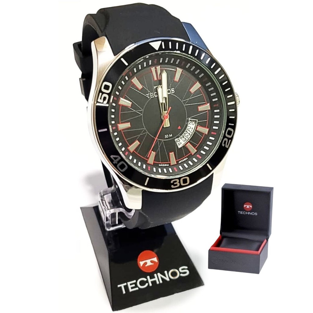 Relógio Technos Masculino Analógico Racer 2115KSN/8P