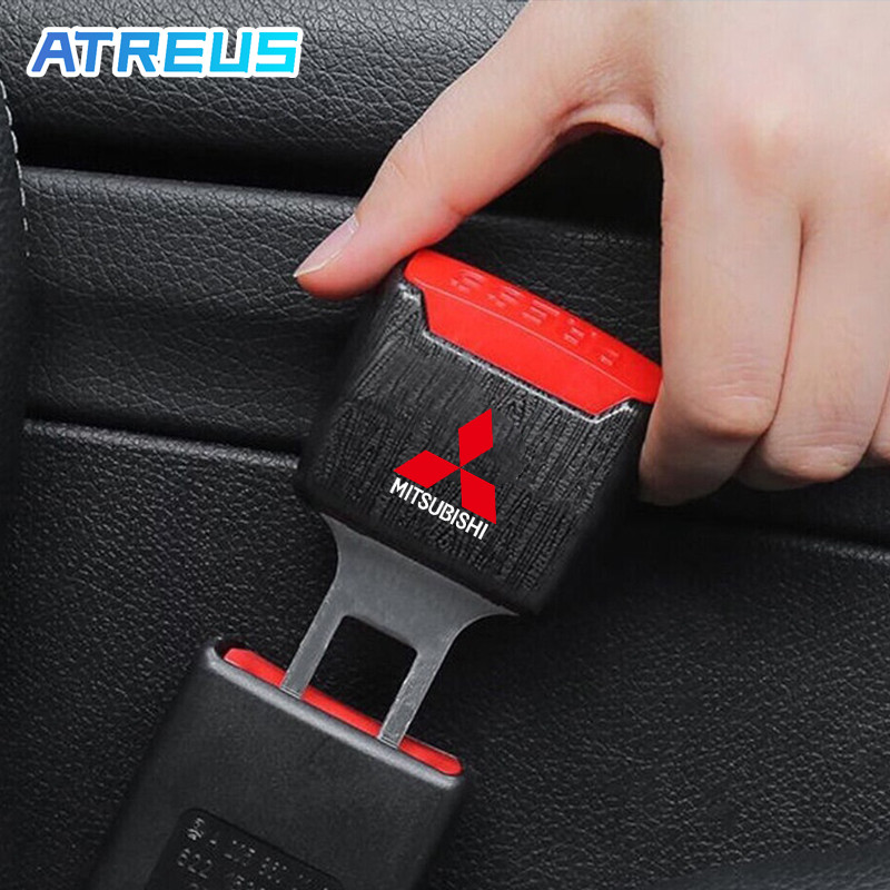 1/2Pçs Mitsubishi Extensor Do Cinto De Segurança Carro Fivela Ajustável Extensor Fivela De Cinto De Segurança Para Mitsubishi Lancer Asx L200 Pajero Outlander Eclipse Cross em Oferta na Shopee